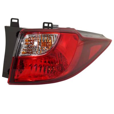 Rareelectrical - New Right Tail Lights Compatible With Mazda 5 2.5L 2012 2013 2014 2015 2016 2017 By Part Numbers