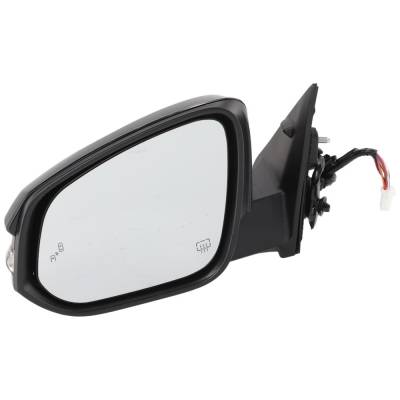 Rareelectrical - New Left Mirror Compatible With Toyota Highlander 3.5L 2014 2015 2016 2017 2018 By Part Numbers