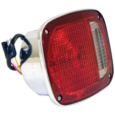 Rareelectrical - New Right Tail Lights Compatible With Jeep Cj5 Cj7 1976 1977 1978 1979 1980 By Part Numbers 5457198C
