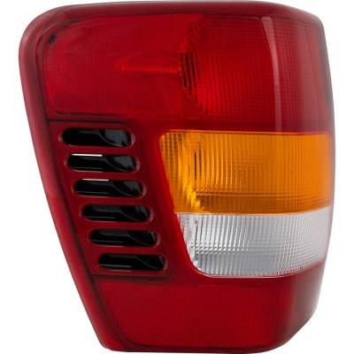 RAREELECTRICAL - New Left Tail Lights Compatible With Jeep Grand Cherokee 4.0L 4.7L 1999 2000 2001 2002 2003 By Part