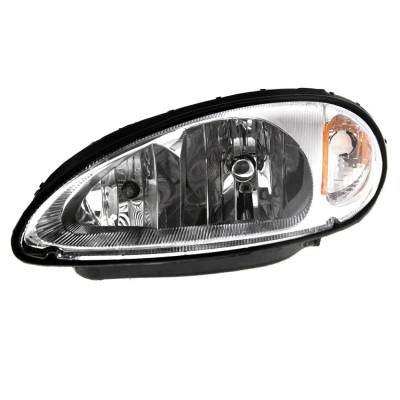 Rareelectrical - New Left Halogen Headlight Compatible With Chrysler Pt Cruiser Touring Edition Turbo Wagon 2.4L 2004