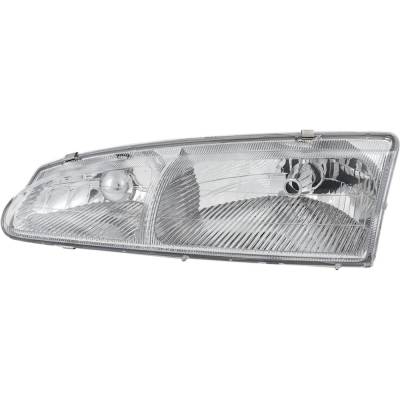 Rareelectrical - New Left Headlights Compatible With Ford Mercury Thunderbird Cougar 3.8L 4.6L 1996 1997 By Part