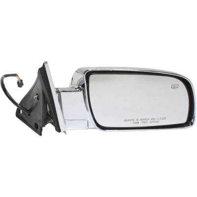 Rareelectrical - New Right Mirror Compatible With Chevrolet Gmc Cadillac 1988 1989 1990 1991 1992 1993 1994 1995 1996