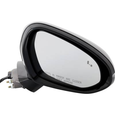 Rareelectrical - New Right Mirror Compatible With Kia K5 1.6L 2.5L 2021-2023 By Part Numbers Ki1321247 87620L3020
