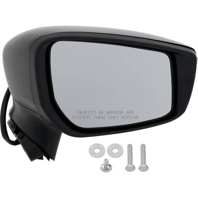 Rareelectrical - New Right Mirror Compatible With Nissan Versa 1.6L 2018-2021 By Part Numbers Ni1321322