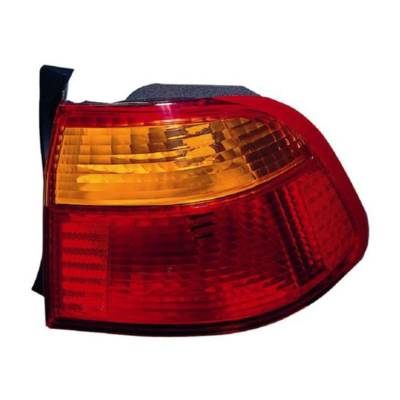 Rareelectrical - New Passenger Outer Tail Light Fits Honda Civic Sedan 1999-2000 33501-S04-A51 33501S04a51 Ho2819111