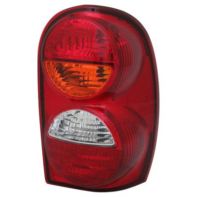 Rareelectrical - New Right Tail Light Compatible With Jeep Liberty 2002 2003 2004 Without Rear Fog Lamp Ch2801149