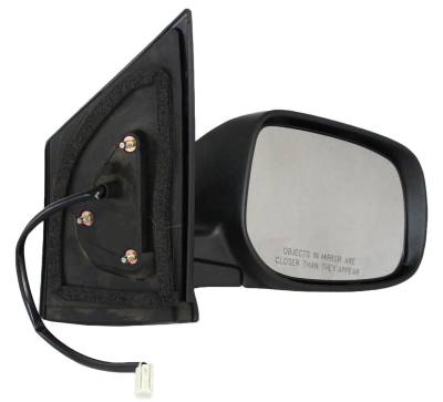 Rareelectrical - New Rh Door Mirror Compatible With Toyota 07-09 Yaris Sedan Power W/O Heat Ty92er To1321231 Ty92er