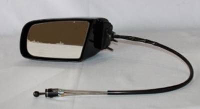 Rareelectrical - New Lh Door Mirror Compatible With Chevy 90-94 Lumina Pontiac 90-96 Grand Prix 110Mm Man. Remote