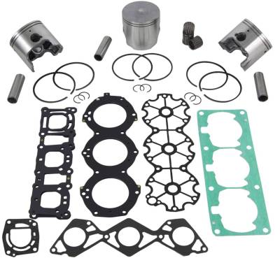 Rareelectrical - New Jet Ski Rebuild Kit Compatible With .25Mm Over Yamaha 1999-2000 Suv 2003-2004 Suv 1200Cc