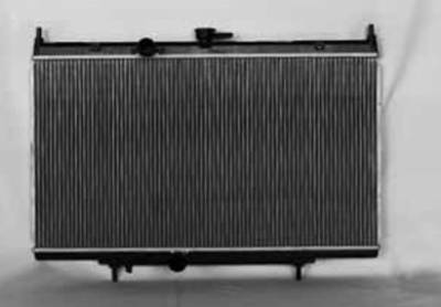 Rareelectrical - New Radiator Assembly Compatible With Nissan 07-09 Sentra 2.0L 2.5L L4 1997Cc 2500Cc 122 Cid 868