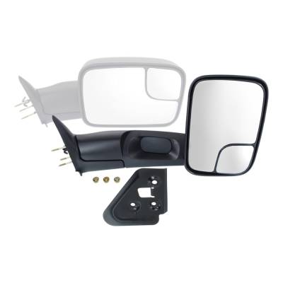 Rareelectrical - New Right Mirror Compatible With Dodge Ram 3500 Ram 1500 Ram 2500 1994-2001 By Part Numbers