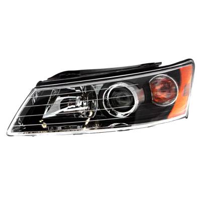 Rareelectrical - New Left Headlight Compatible With Hyundai Sonata Limited Sedan 2007-2008 By Part Number 92101-0A000