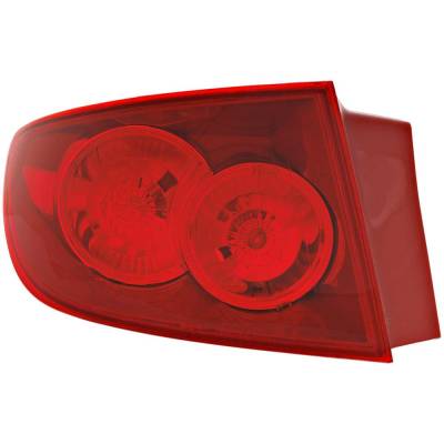 Rareelectrical - New Left Tail Lights Compatible With Mazda 3 2.0L 2.3L 2004 2005 2006 By Part Numbers Ma2800119