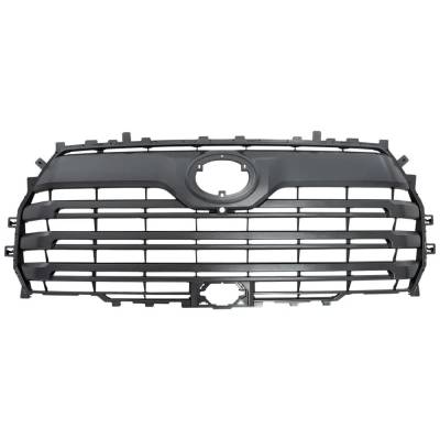 Rareelectrical - Painted Silver Grille Assembly Compatible With Toyota Tundra Limited 6 Cyl 3.4L 2022-2024 By