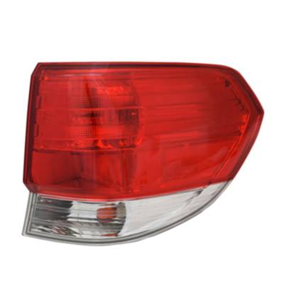 Rareelectrical - New Outer Right Tail Light Compatible With Honda Odyssey 2008-2010 Ho2819134 33501-Shj-A51