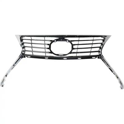 Rareelectrical - Painted Black Grille Assembly Compatible With Lexus Is350 Base 6 Cyl 3.5L 2014 For Models Without F