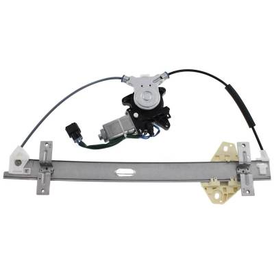 Rareelectrical - Left Front Window Regulator With Motor Compatible With Acura Tl Type-S 6 Cyl 3.5L Tl Base 6 Cyl 3.2L