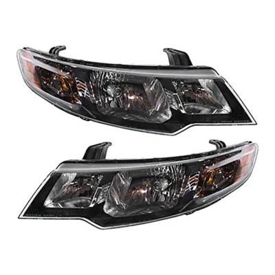 Rareelectrical - New Pair Of Headlight Compatible With Kia Forte Sedan Hatchback 2011-2013 By Part Number 92102-1M230