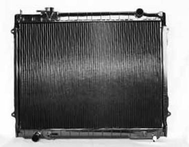 Rareelectrical - New Radiator Assembly Compatible With Toyota 95-04 Tacoma 2.4L L4 2438Cc Rwd To3010177 431372