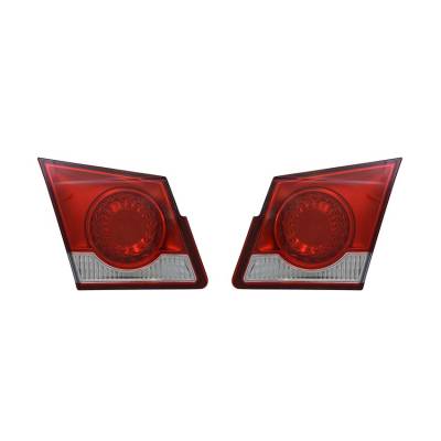 Rareelectrical - New Inner Tail Light Pair Compatible With Chevrolet Cruze 2011 2012 2013-2016 95389372 Gm2803102