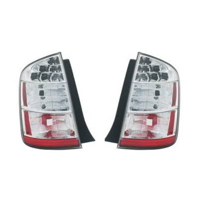 Rareelectrical - New Tail Light Pair Compatible With Toyota Prius 2008 2009 To2819136 81551-47100 To2818136
