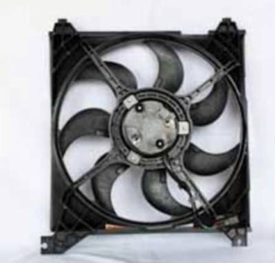 Rareelectrical - New Engine Cooling Fan Assembly Compatible With Kia 2001-2006 Magentis Optima Fa70218 323-55007-100