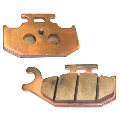 Rareelectrical - New Rear Brake Pads Compatible With Yamaha Utv Rhino 660 04-06 5Ug-W0046-00-00 1S3w00460100