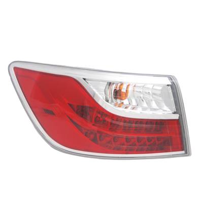 Rareelectrical - New Left Tail Light Compatible With Mazda Cx-9 2010-2012 Ma2804110 Te69-51-160E Te6951160e