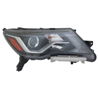 Rareelectrical - New Right Headlight Compatible With Nissan Pathfinder Sl Sport Utility 4-Door 2017 2018 2019 2020 By