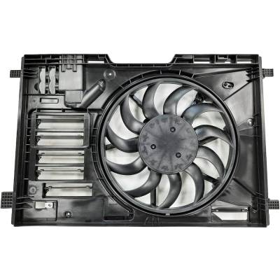 Rareelectrical - New Dual Radiator And Condenser Fan Compatible With Ford Transit Connect Titanium Xl Xlt Mini Cargo