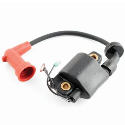 Rareelectrical - New Ignition Coil Compatible With Yamaha 3 Cyl 2.834 Bore 60 70 Hp 1984-2000 By Part Numbers