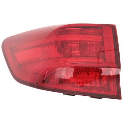 Rareelectrical - New Left Rear Outer Tail Light Compatible With Acura Mdx Sh-Awd 6 Cyl 3.5L Mdx Base 6 Cyl 3.5L Mdx