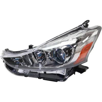 Rareelectrical - New Left Headlights Compatible With Toyota Prius V 1.8L 2015 2016 2017 2018 By Part Numbers