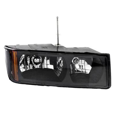 Rareelectrical - New Passenger Side Headlight Compatible With Chevrolet Avalanche 1500 Wbh 5.3L 4 Door 2003 By Part