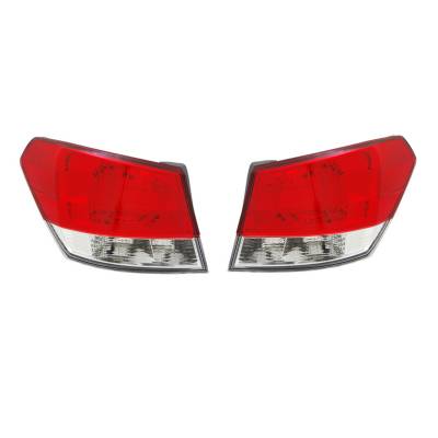Rareelectrical - New Pair Of Tail Lights Compatible With Subaru Legacy 2010 2011 2012 Su2805104 Su2804104 84912Aj01a