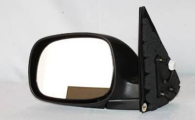 Rareelectrical - New Lh Door Mirror Compatible With Toyota 01-07 Sequoia Tundra Sr5 Power W/ Heat To1320192