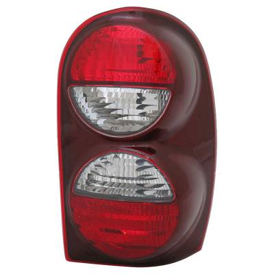 Rareelectrical - New Right Tail Light Compatible With Jeep Liberty Without Rear Fog Lamp Air Dam 2002 2003 2004 By