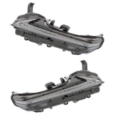 Rareelectrical - New Daytime Running Lights Compatible With Lexus Nx200t Nx300h Nx300 2015 2016 2017 2018 2019 2020