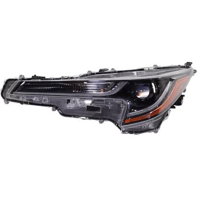 Rareelectrical - New Left Headlights Compatible With Toyota Corolla 1.8L 2020 2021 2022 By Part Numbers To2502286c