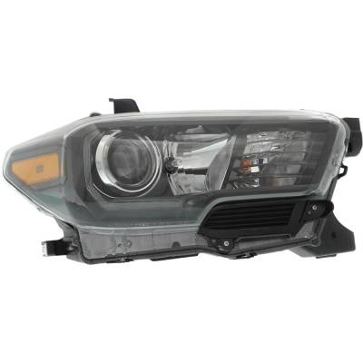 Rareelectrical - New Right Headlights Compatible With Toyota Tacoma 2.7L 3.5L 2017 2018 2019 By Part Numbers