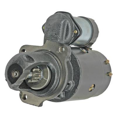 Rareelectrical - New 10T 12V Starter Fits International Tractor Farmall 706 756 806 856 396556R92