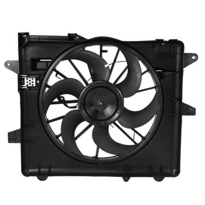Rareelectrical - New Cooling Fan Compatible With Ford Mustang 4.6L 2005-2010 By Part Numbers Br3z-8C607a Br3z8c607a