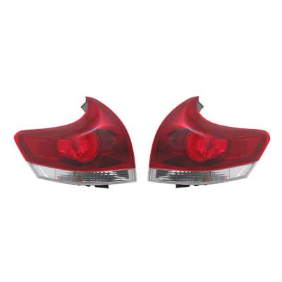 Rareelectrical - New Pair Of Tail Lights Compatible With Toyota Venza 2013 2014 By Part Numbers To2801190 To2800190
