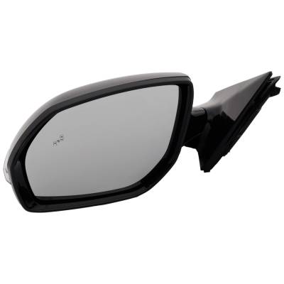 Rareelectrical - New Left Mirror Compatible With Hyundai Santa Fe Santa Fe Xl 3.3L 2013-2015 By Part Numbers