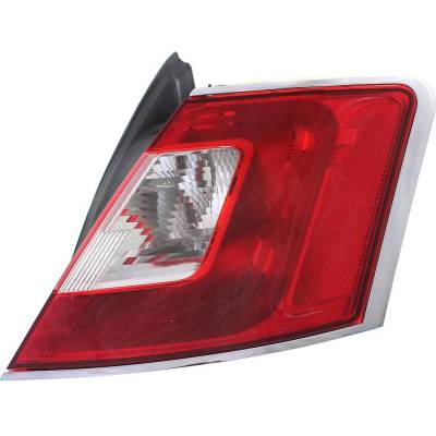 Rareelectrical - New Right Tail Lights Compatible With Ford Taurus 3.5L 2010 2011 2012 By Part Numbers Fo2819141