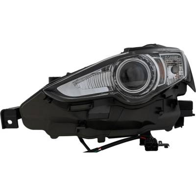 Rareelectrical - New Left Headlights Compatible With Lexus Is250 Is350 Is200t Is300 2.0L 2.5L 3.5L 2014 2015 2016 By