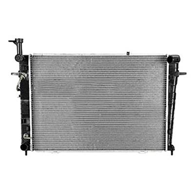 Rareelectrical - New Radiator Assembly Compatible With Hyundai 07-09 Tucson 2.0L 1975Cc Auto Ac 8118 Cu2785 25310