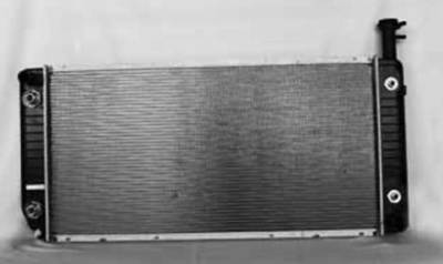 Rareelectrical - New Radiator Assembly Compatible With Gmc 03-04 Savana 2500 3500 4.8L 6.0L V8 5967Cc 294 Cid 21487