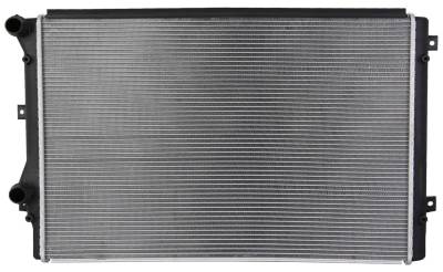 Rareelectrical - New Radiator Assembly Compatible With Volkswagen 09-13 Cc Eos Gti Jetta Passat 2.0L L4 1984Cc 2555